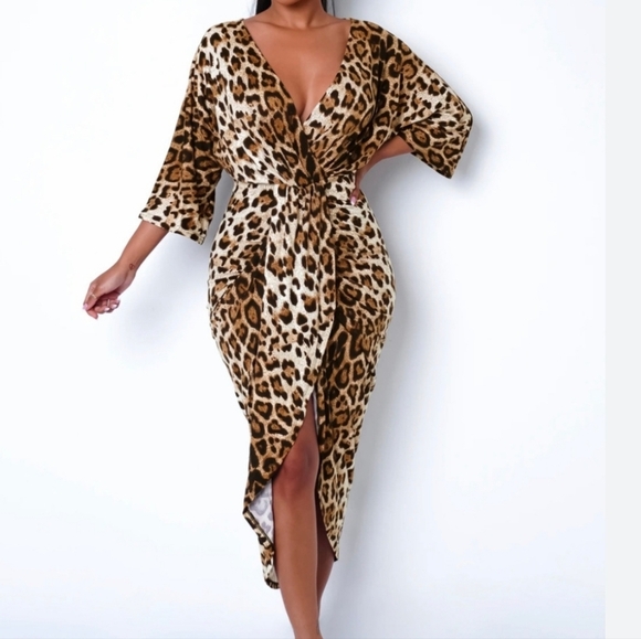 Dress Day Dresses & Skirts - COPY - Leopard Print Dress